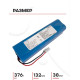 Аккумулятор для пылесоса Li-Ion 14.4V 5200 mAh - батарея Rowenta X-PLORER SERIE 95 (SS-2230002529) №2