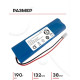 Аккумулятор для пылесоса Li-Ion 14.4V 2600mAh - батарея Rowenta X-PLORER SERIE 75
