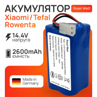 Акумулятор для робота пилососа Xiaomi Mijia Mi Robot G1, Tefal, Rowenta Series 40 2600mAh Royal Watt