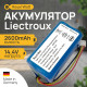 Аккумулятор (батарея) для робота пылесоса Liectroux C30B / Midea M4 / Blaupunkt 2600mAh Royal Watt