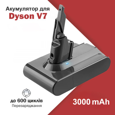 Аккумулятор пылесоса Dyson V7, SV11, Animal Pro, Cord-free, Fluffy, Absolute, Motorhead 3000 mAh ORG