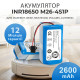 Аккумулятор для пилесосов Tesvor, Eufy RoboVac, Mamibot EXVAC, Ecovacs Deebot, CECOTEC CONGA 2600mAh