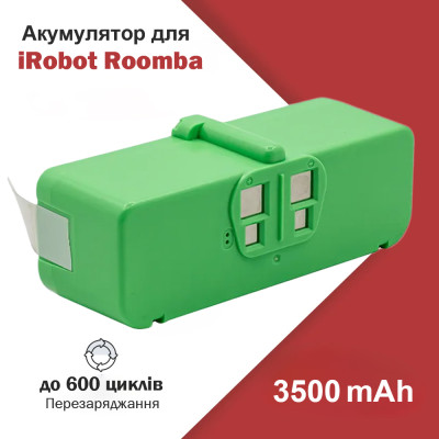 Аккумулятор для iRobot Roomba 896, 960, 965, 980, 985, 970, 677, 692, 698, 696, 900 series 3500 mAh