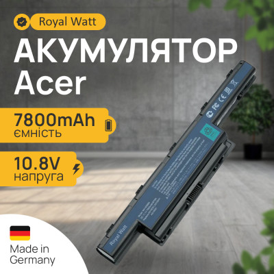 Аккумулятор (батарея) для Acer AS10D31 AS10D41 AS10D56 AS10D75 AS10D81 AS10G3E Royal Watt 84 Wh