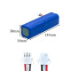 Аккумулятор (батарея 5200 mAh) для робота пылесоса Xiaomi Viomi s9, Roidmi (eve plus/eva), Lydsto R1